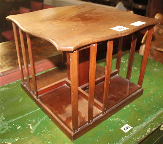 Revolving bookcase top (a.f.)